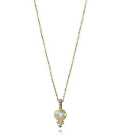 Collar Plata Dorado Circonitas Multicolor VICEROY JEWELS - 2346C100-39