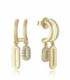 Pendientes Plata Dorada Medio Aro Colgantes Ovales VICEROY JEWELS - 2350E100-30