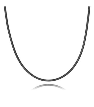 Collar Acero y Titanio IP Negro VICEROY FASHION - 15199C09010