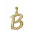 Motivo Colgante Letra B acero IP oro VICEROY FASHION - 15200M01012B