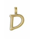 Motivo Colgante Letra D acero IP oro VICEROY FASHION - 15200M01012D