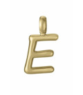 Motivo Colgante Letra E acero IP oro VICEROY FASHION - 15200M01012E
