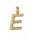 Motivo Colgante Letra E acero IP oro VICEROY FASHION - 15200M01012E