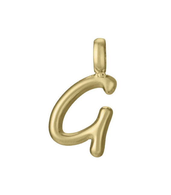 Motivo Colgante Letra G acero IP oro VICEROY FASHION - 15200M01012G