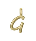 Motivo Colgante Letra G acero IP oro VICEROY FASHION - 15200M01012G