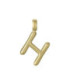 Motivo Colgante Letra H acero IP oro VICEROY FASHION - 15200M01012H