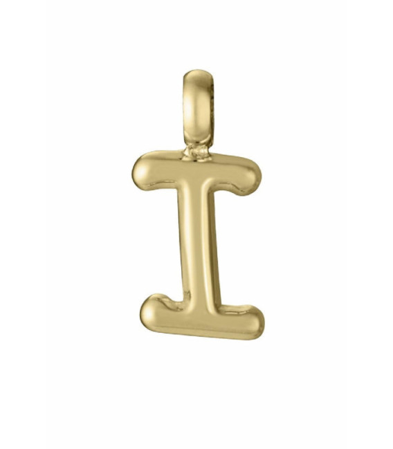 Motivo Colgante Letra I acero IP oro VICEROY FASHION - 15200M01012I