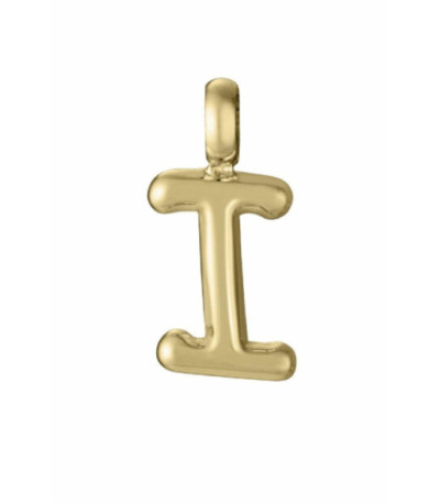 Motivo Colgante Letra I acero IP oro VICEROY FASHION - 15200M01012I