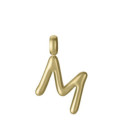 Motivo Colgante Letra M acero IP oro VICEROY FASHION - 15200M01012M