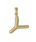Motivo Colgante Letra Y acero IP oro VICEROY FASHION - 15200M01012Y