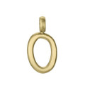 Motivo Colgante Letra O acero IP oro VICEROY FASHION - 15200M01012O