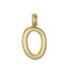 Motivo Colgante Letra O acero IP oro VICEROY FASHION - 15200M01012O