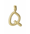 Motivo Colgante Letra Q acero IP oro VICEROY FASHION - 15200M01012Q