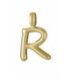 Motivo Colgante Letra R acero IP oro VICEROY FASHION - 15200M01012R