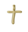 Motivo Colgante Letra T acero IP oro VICEROY FASHION - 15200M01012T