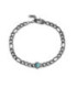 Pulsera Hombre Acero IP Gris con Malaquita VICEROY FASHION - 75427P01010