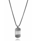 Collar Hombre Placa Acero Oxidado VICEROY FASHION - 75432C01000