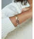 Pulsera Mujer Eslabones Acero Bicolor Centro VICEROY FASHION - 75408P01012