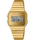 Reloj Retro Digital Dorado Fino Efecto Espejo CASIO - A700WEVG-9AEF
