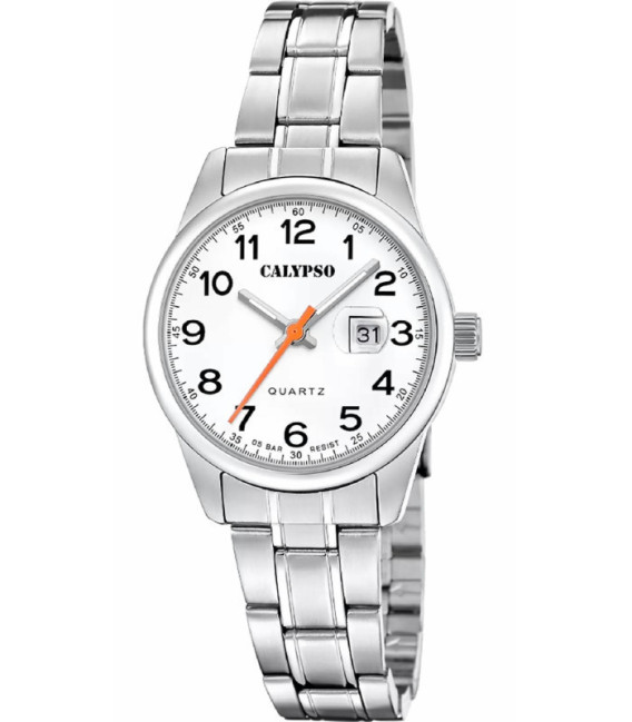 Reloj Básico para Mujer Esfera Blanca Visible CALYPSO - K5873/1