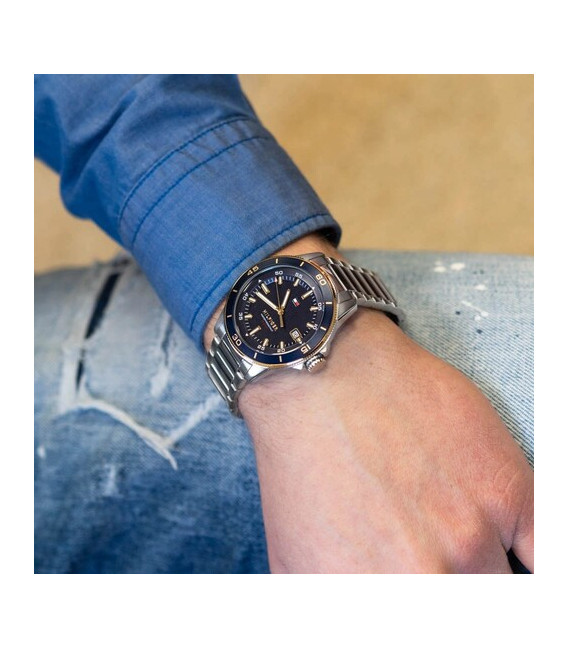 Reloj Hombre Esfera Azul Remy Tommy Hilfiger - 1792229