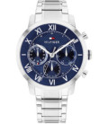 Reloj Calendario Multifunción Hombre Esfera Azul Oxford Tommy Hilfiger - 1710728