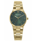 Reloj Mujer Dorado Esfera Verde Greenwich MARK MADDOX - MM1031-67