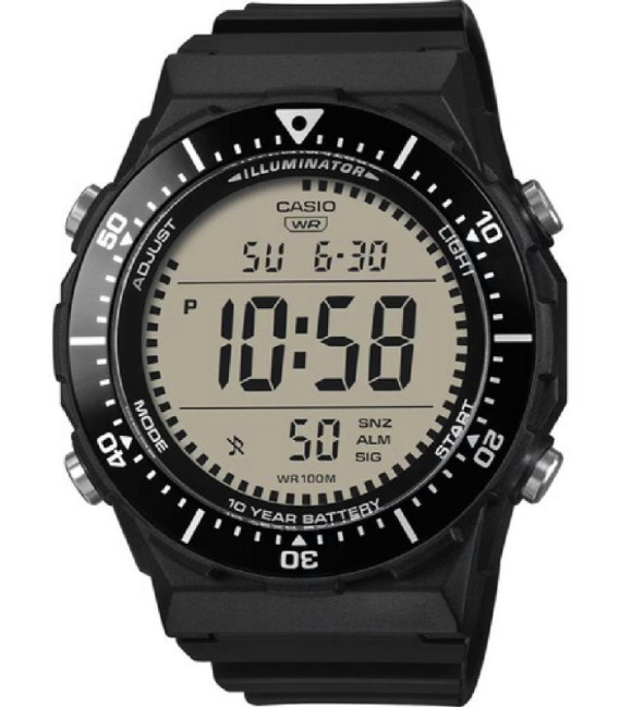 Reloj Sport Digital XL Grande Redondo Negro Timeless CASIO - AE-1700H-1AVEF