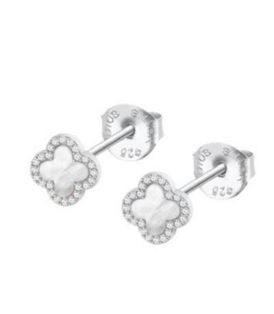Pendientes Flor Nacár Trendy LOTUS SILVER - LP3927-4/1