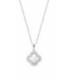 Collar Flor Nácar Trendy LOTUS SILVER - LP3927-1/1