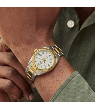 Reloj Retro Acero Bicolor Dorado Unisex LOTUS - 15197/1