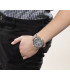 Reloj Hombre Crono Correa Piel Marrón Esfera Azul Brenton Brown TIMBERLAND - 15026JS-03