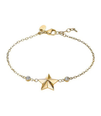 Pulsera Estrella Chapado 18K Old Money LOTUS STYLE - LS2599-2/2