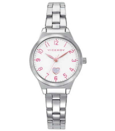 Reloj Niña Acero Brazalete Corazón VICEROY - 401324-04