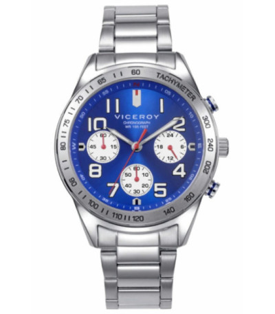 Reloj Junior Crono Esfera Azul y Blanca NEXT VICEROY - 401477-34