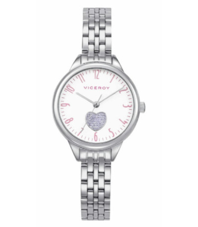 Reloj Niña Acero Brazalete Corazón VICEROY - 41160-04