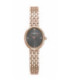 Reloj Mujer Oval Chapado Oro Rosa Esfera Gris VICEROY - 41166-17