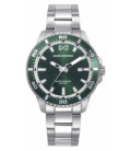 Reloj Hombre Acero Esfera Verde Mission MARK MADDOX - HM0156-66