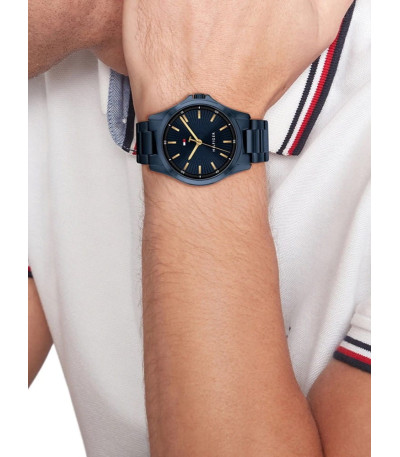 Reloj Hombre Bruce Pavonado en Azul Tommy Hilfiger - 1710742