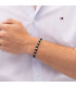 Pulsera Nylon Negro Ajustable con Cuentas Beads TOMMY HILFIGER - 2790681