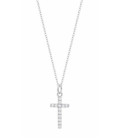 Collar de Cruz con Circonitas LOTUS SILVER - LP3066-1/1