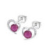 Pendientes de Corazón Rojo Mujer LOTUS SILVER - LP3106-4/7