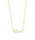 Collar Plata Dorada Mamá Corazón LOTUS SILVER - LP3405-1/2
