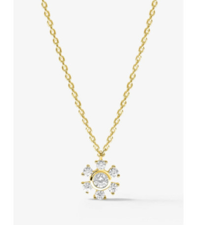 Collar Cristal de Invierno dorado MURAT - PARIS - Y02017.1