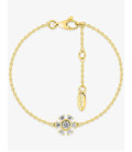 Pulsera de cristal de invierno dorada MURAT - PARIS - Y03017.1