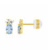 Pendientes Royal Twist de oro azul hielo MURAT - PARIS - Y05014.1