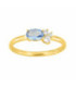 Anillo Royal Twist de oro azul glaciar MURAT - PARIS - Y07014.1