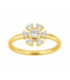 Anillo de cristal de invierno dorado MURAT PARIS - Y07133.1