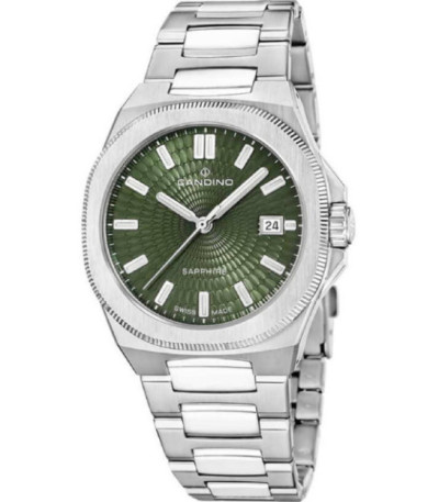 Reloj Hombre Acero Esfera Verde Couple Classic CANDINO SWISS MADE - C4799/3