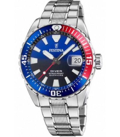 Reloj Hombre The Originals Esfera Azul Diver 200M FESTINA - F20669/4